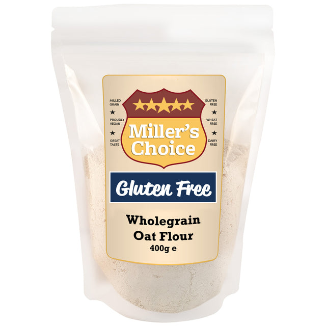 Miller's Choice Gluten Free Wholegrain Oat Flour, 400gr