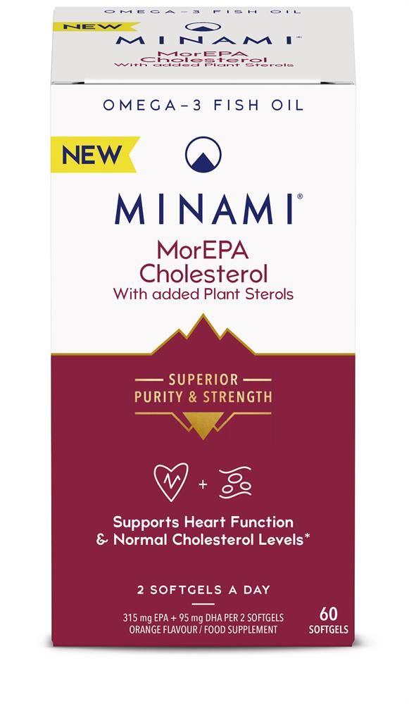 Minami Nutrition MorEPA Cholesterol, 60 Softgels