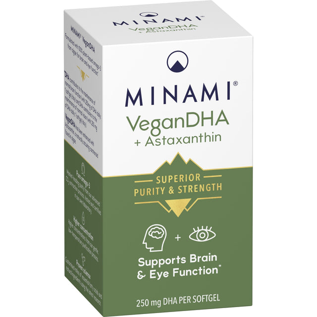 Minami Vegan DHA, 60 Capsules