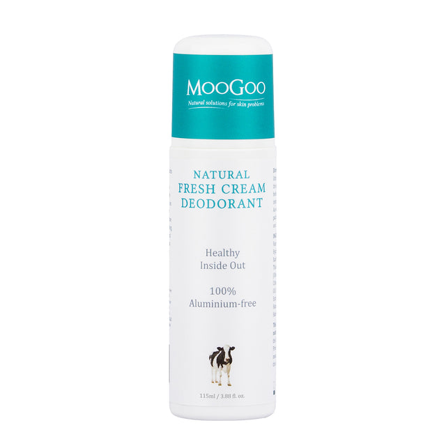 MooGoo Fresh Cream Deodorant - Lemon Myrtle, 115ml
