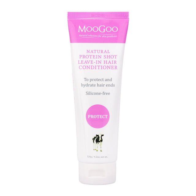 MooGoo Natural Protein Shot Leave In Hair Conditioner, 120gr