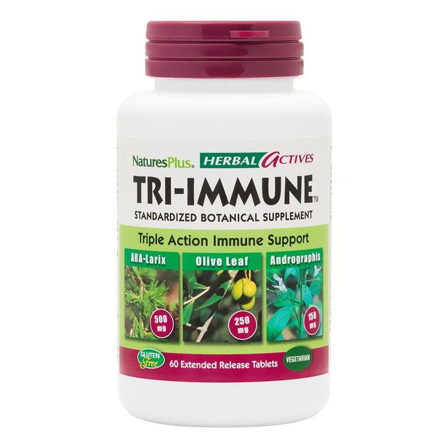 Nature's Plus Tri-Immune Triple Action Immune Support,  60 Tablets