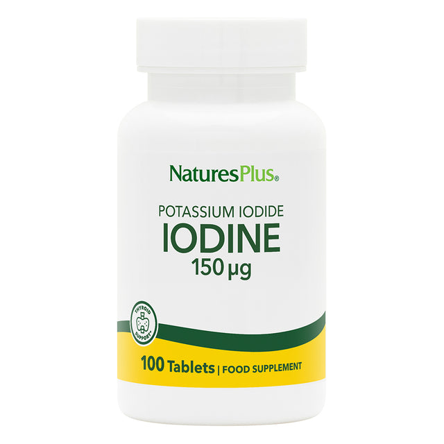 Natures Plus Potassium Iodide 150mcg Iodine, 100 Tablets