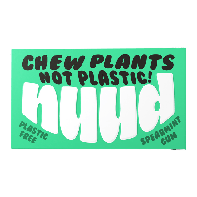 Nuud - Plastic Free Gum Spearmint,  18gr