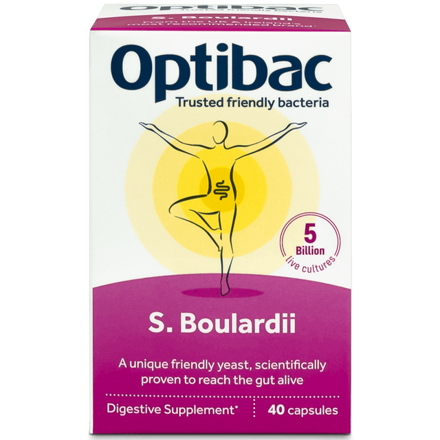 OptiBac S.Boulardii,40 Capsules