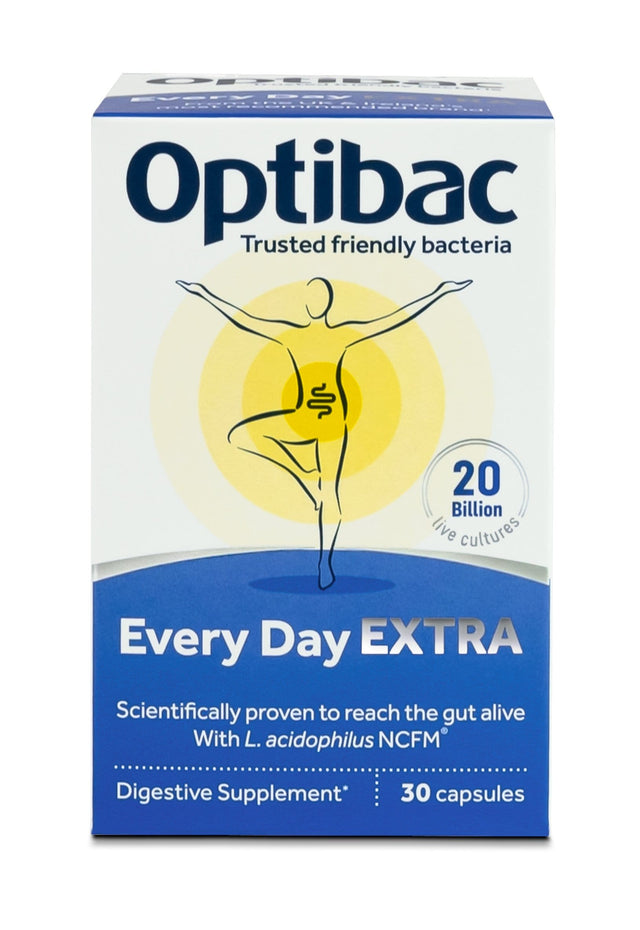 Optibac Probiotics For Everyday Extra Strength, 30 Capsules