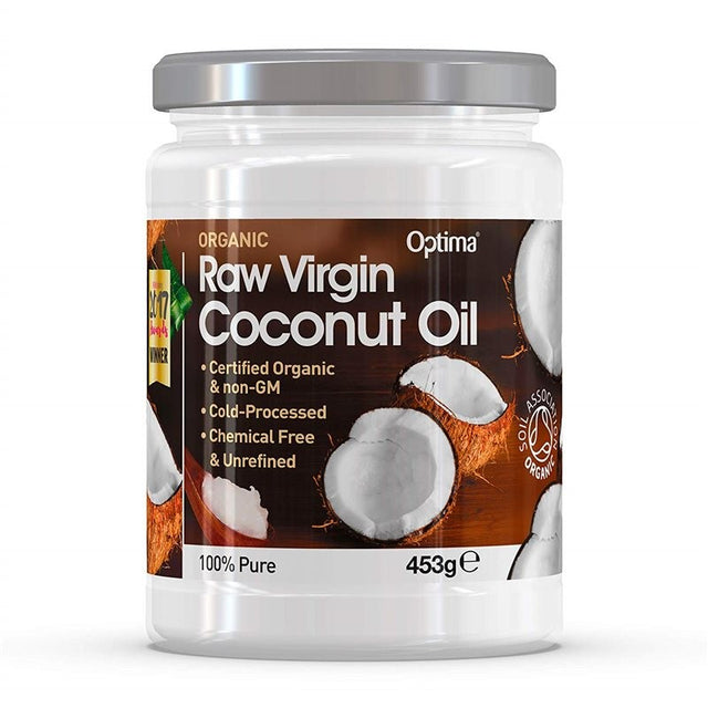 Optima Organic Raw Virgin Coconut Oil, 453g