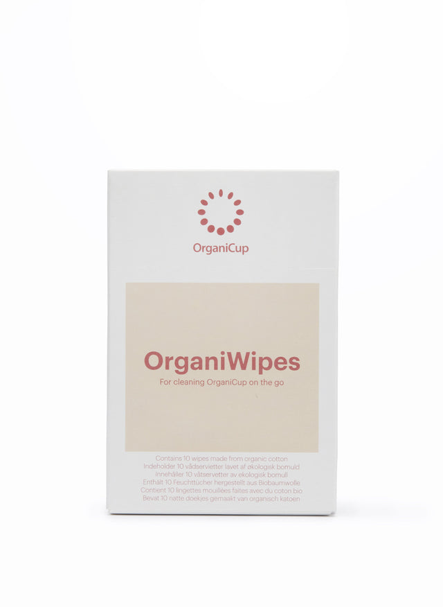 OrganiCup Organi Wipes, 10 Pack