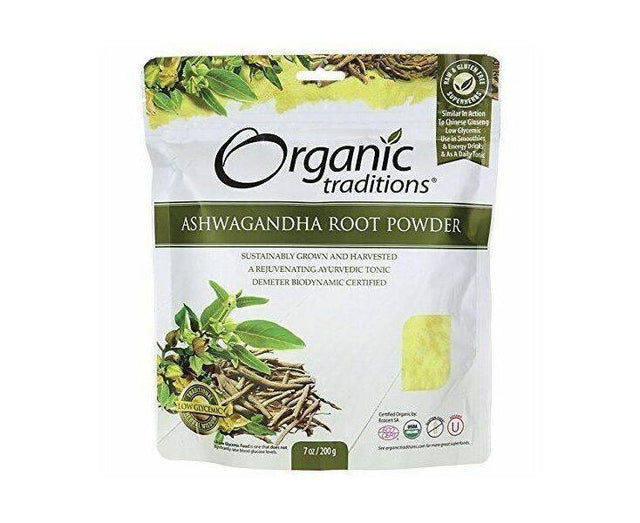 Organic Traditions Organic Ashwagandha Powder, 200gr