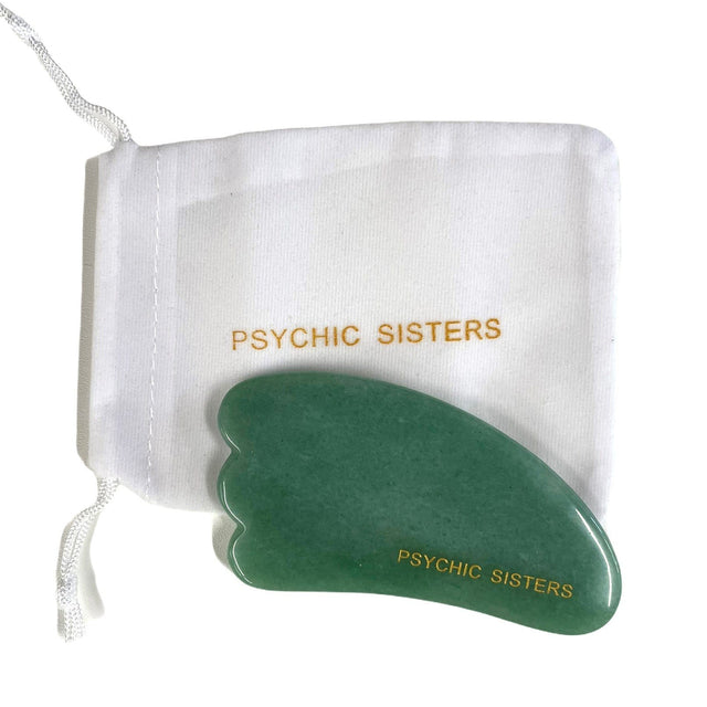 Psychic Sisters Aventurine Gua Sha Facial Wand
