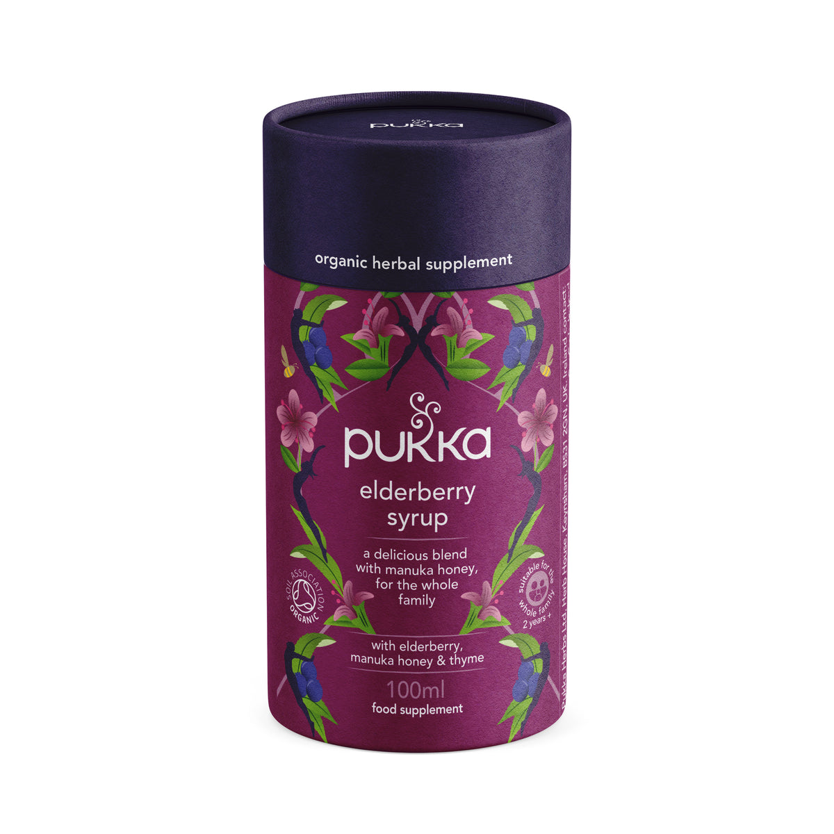 Pukka Herbs Pukka Elderberry Syrup, 100ml Revital