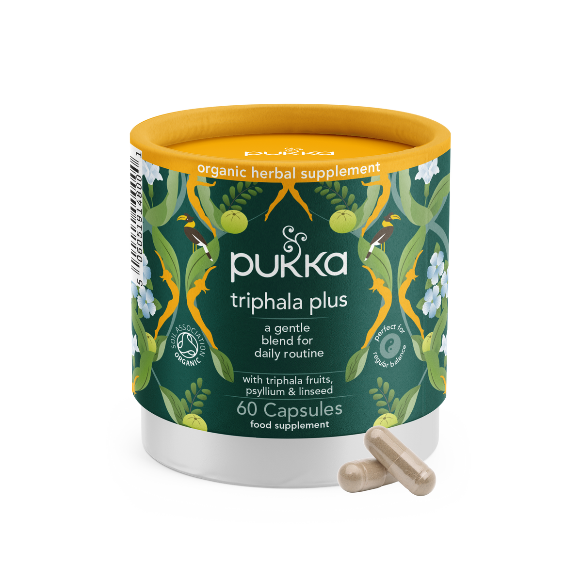 Pukka Herbs Pukka Triphala Plus, 60 Capsules Revital