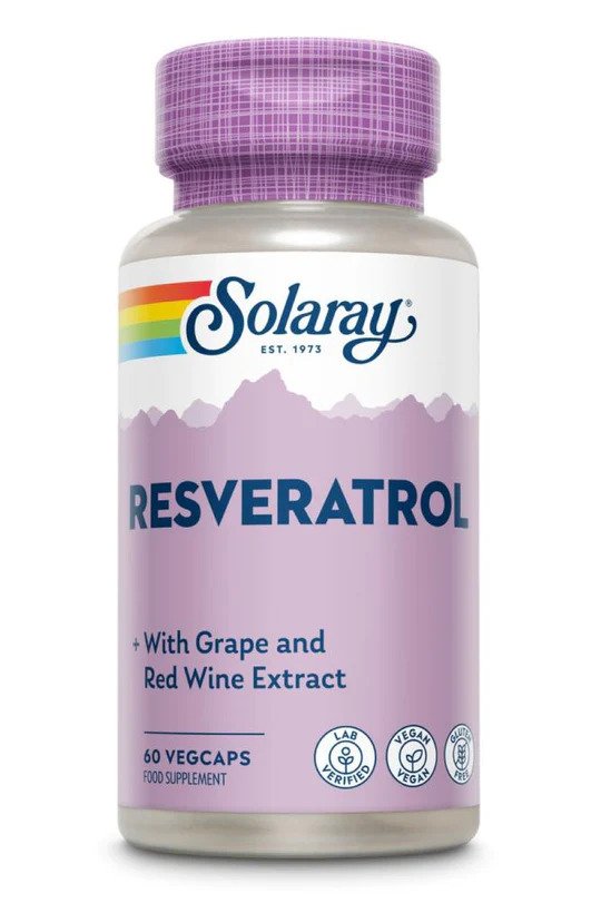 Solaray Resveratrol, 60 VCapsules