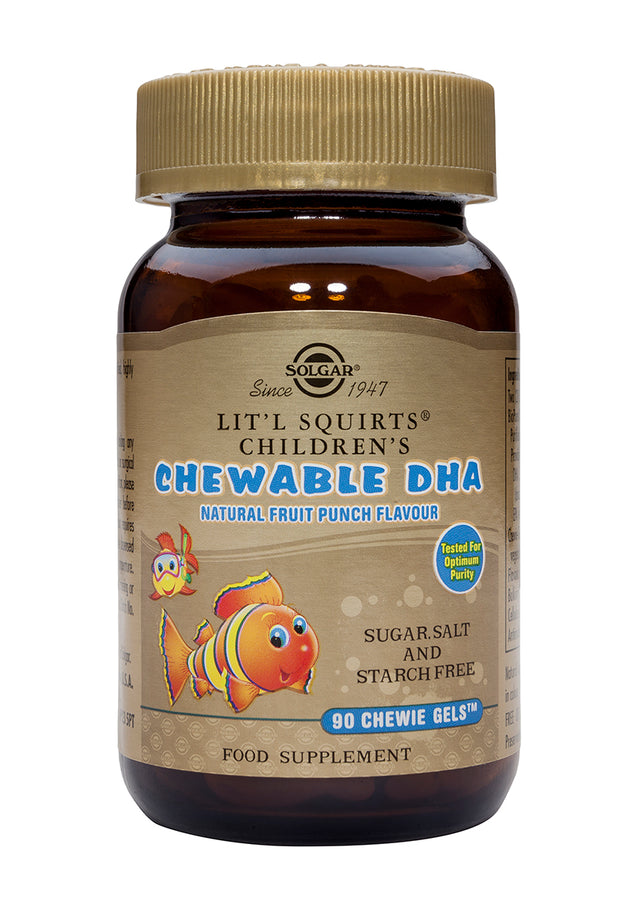 Solgar Children's Chewable DHA Chewie Gels, 90chewie-gels