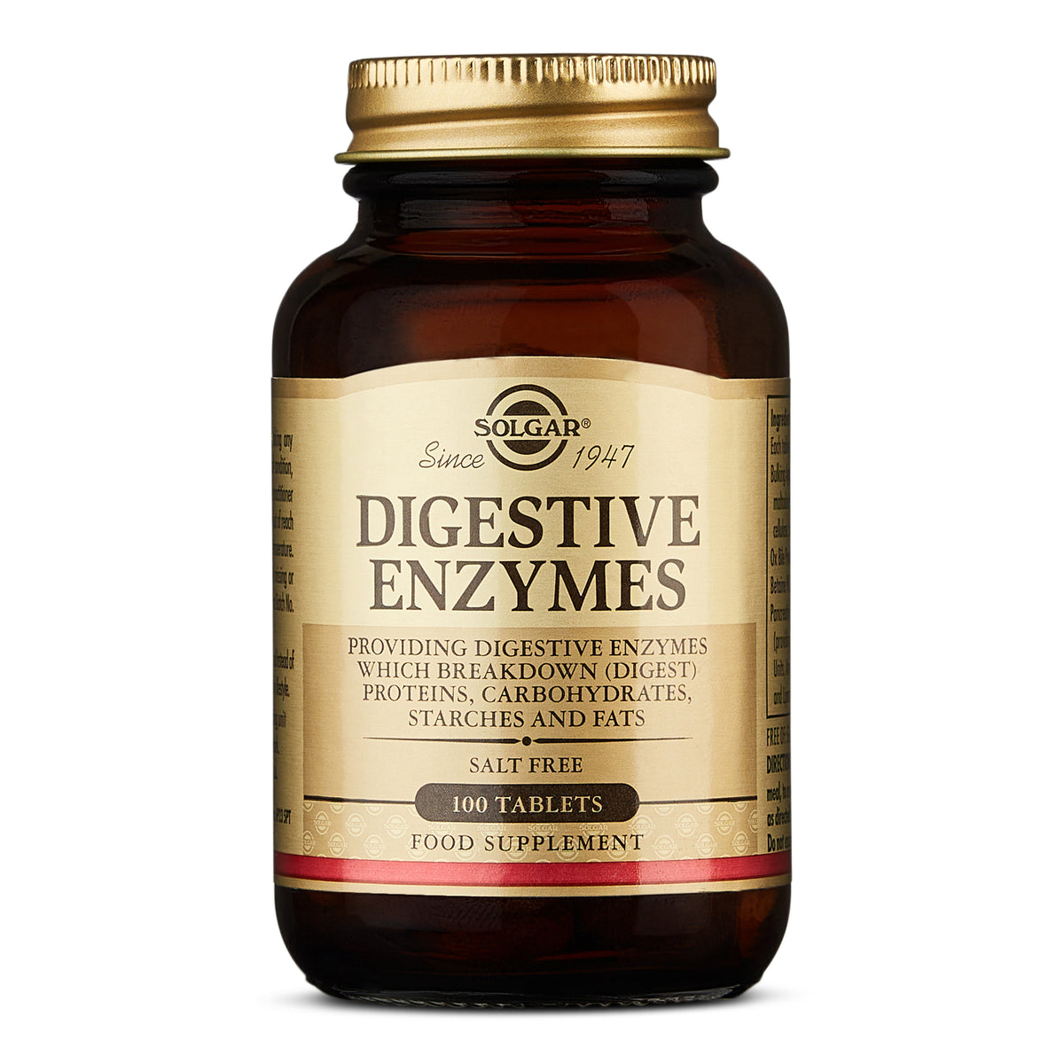 Solgar Digestive Enzymes, 100 Tablets Revital