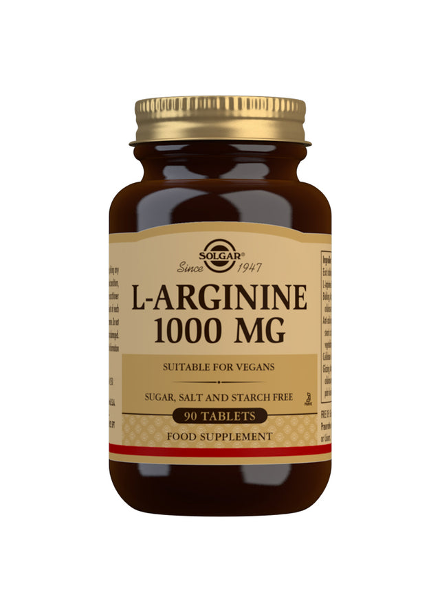 Solgar L-Arginine, 1000mg, 90 Tablets