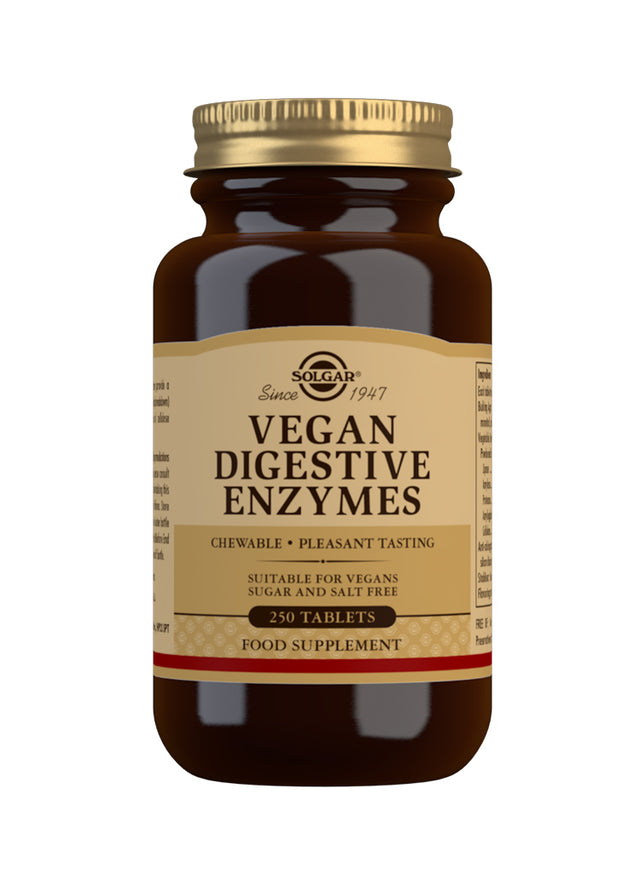 Solgar Vegan Digestive Enzymes, 250 Tablets