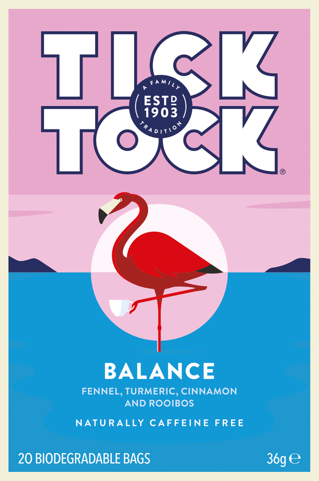 Tick Tock Wellbeing Balance, 20 Bags