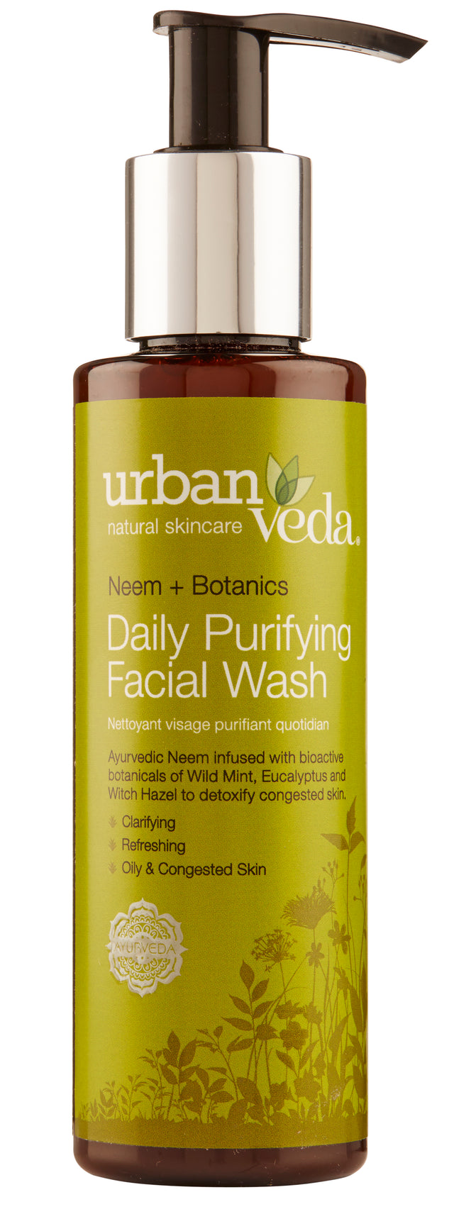 Urban Veda Neem & Botanics Daily Purifying Facial Wash, 150ml
