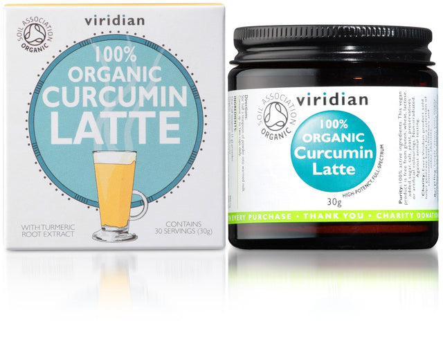 Viridian Organic Curcumin Latte, 30gr
