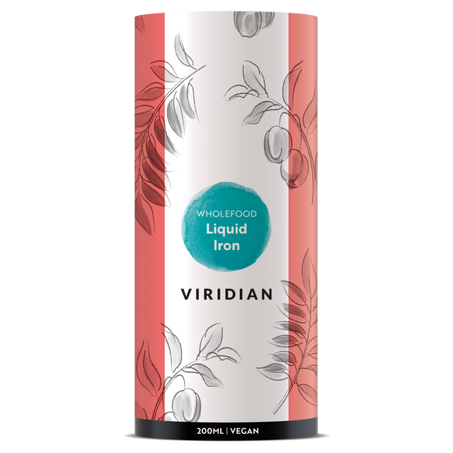 Viridian Organic Liquid Iron,  200ml