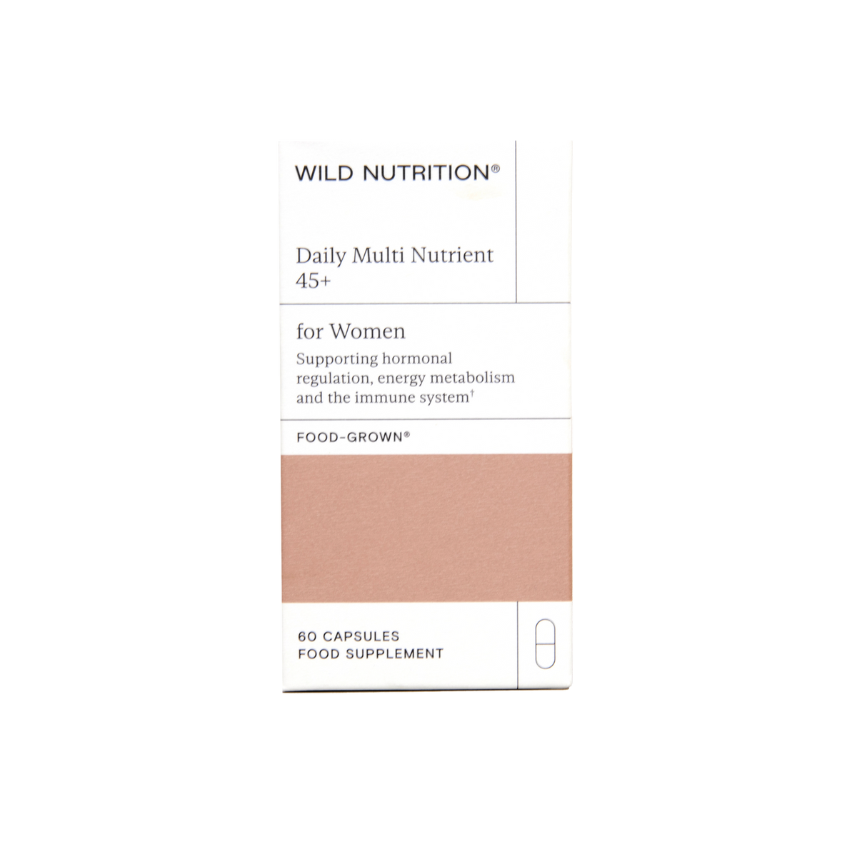 Wild Nutrition Daily Multi Nutrient 45+ For Women, 60 Capsules Revital