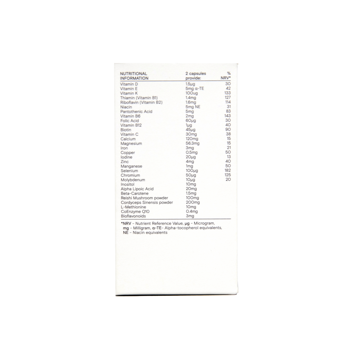 Wild Nutrition Daily Multi Nutrient For Men, 60 Capsules Revital