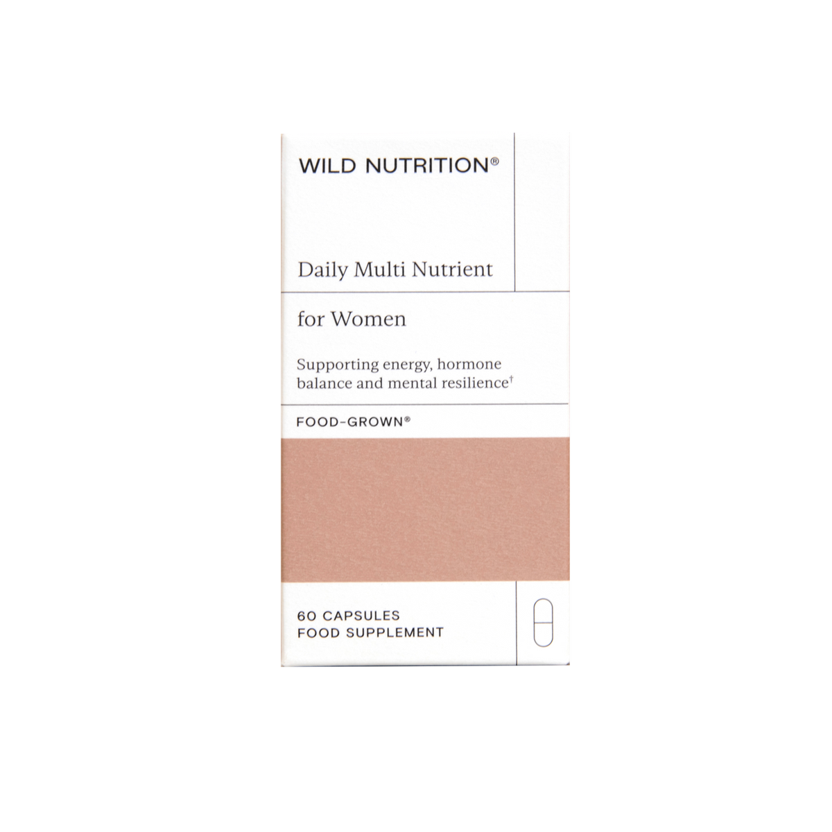 Wild Nutrition Daily Multi Nutrient For Women, 60 Capsules Revital