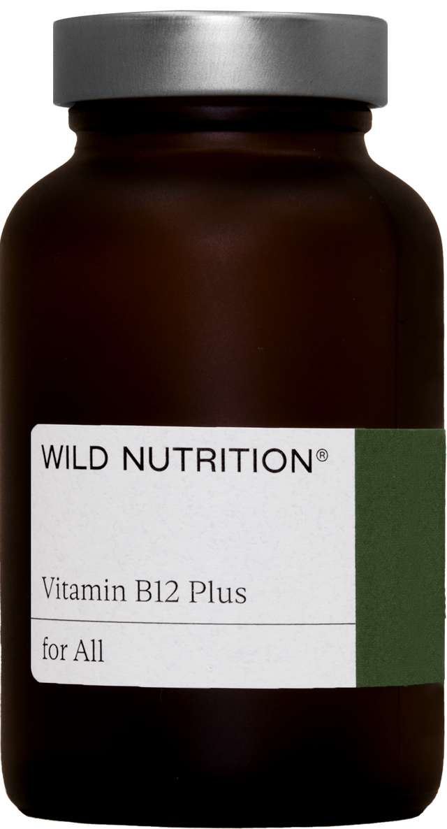 Wild Nutrition Food-Grown Vitamin B12 Plus, 30 Capsules