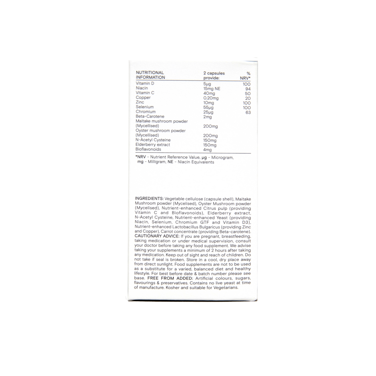 Wild Nutrition Immune Support, 60 VCapsules Revital