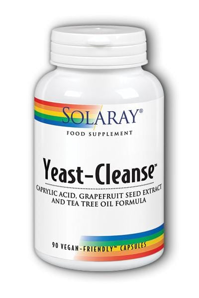 Solaray Yeast Cleanse, 90 VCapsules