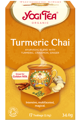 Yogi Organic Turmeric Chai Tea, 17 Bags