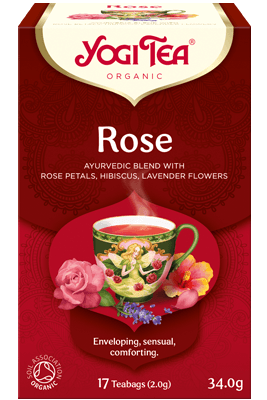 Yogi Tea Organic Rose Tea, 17 Bags