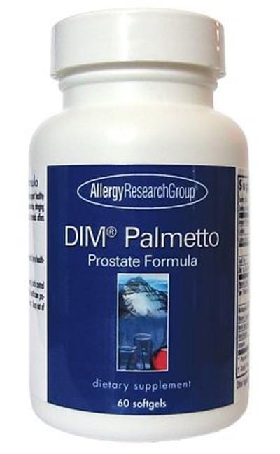 Allergy Research DIM Palmetto Prostate Formula, 60 SGels