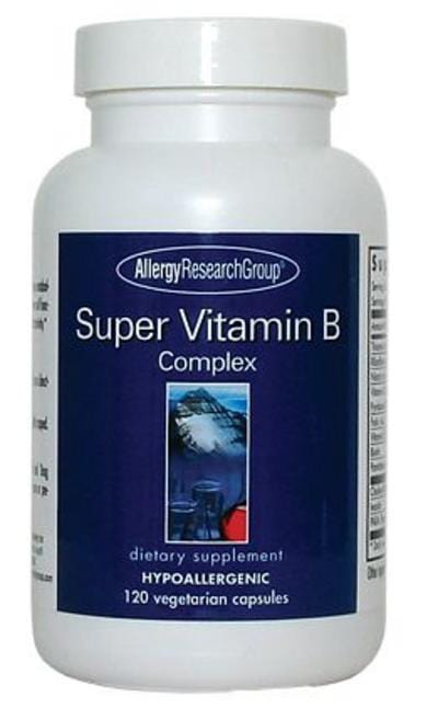 Allergy Research Super Vitamin B Complex, 120 Capsules
