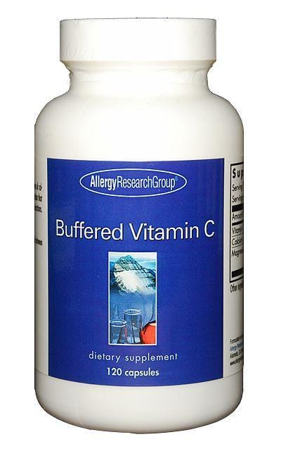 Allergy Research Buffered Vitamin C Capsules, 120 Capsules