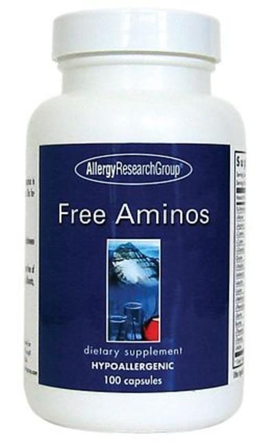 Allergy Research Free Aminos, 100 Capsules