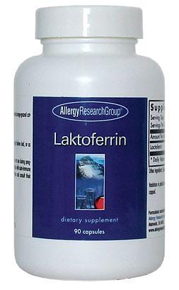 Allergy Research Laktoferrin, 350mg, 90 Capsules