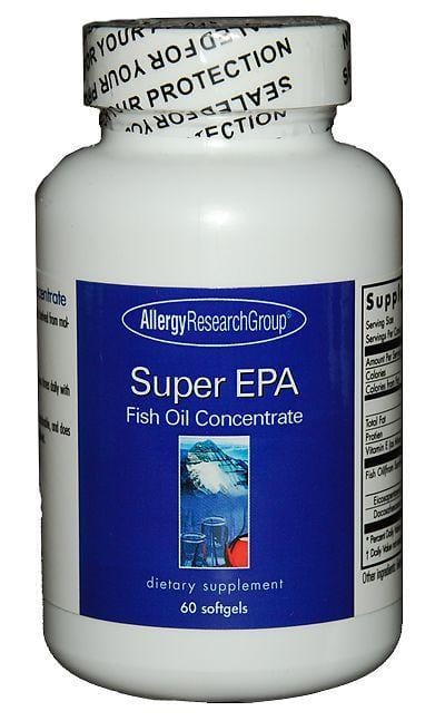 Allergy Research Super EPA Fish Oil Concentrate, 60 SGels