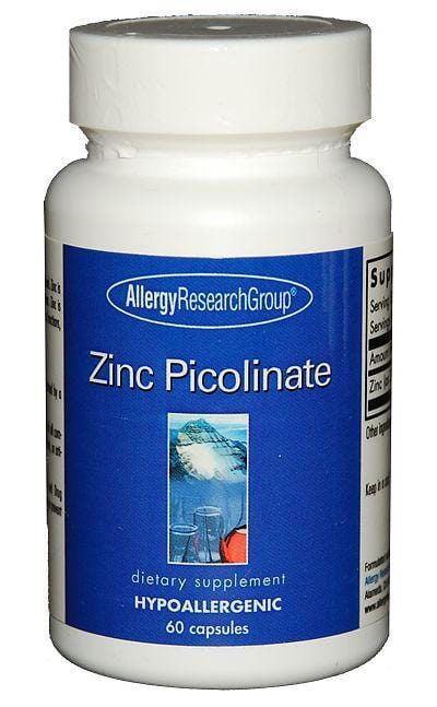 Allergy Research Zinc Picolinate, 60 Capsules