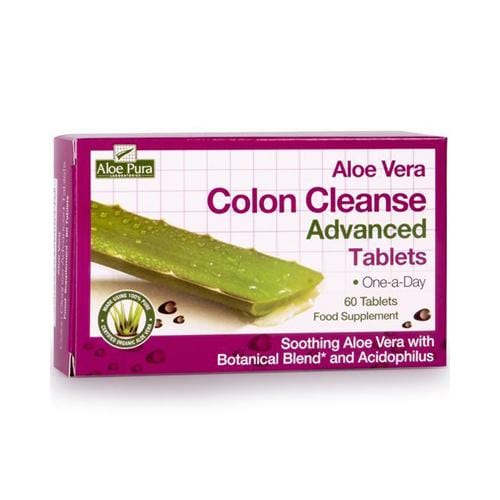 Aloe Pura Aloe Vera Colax Cleanse Advanced, 60Tabs
