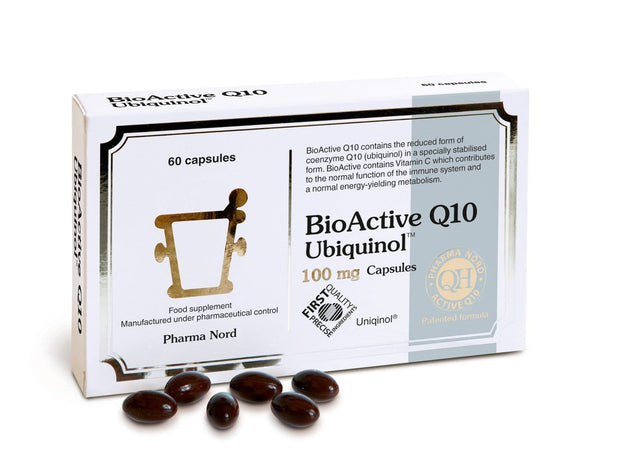 Pharma Nord Bio-Active QH Ubiquinol, 100mg, 60 Capsules