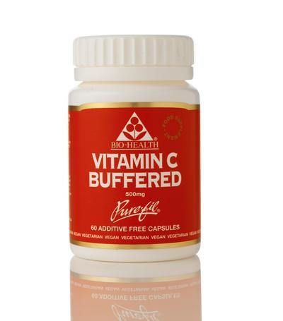 Bio-Health Vitamin C Buffered, 500mg, 60VCaps