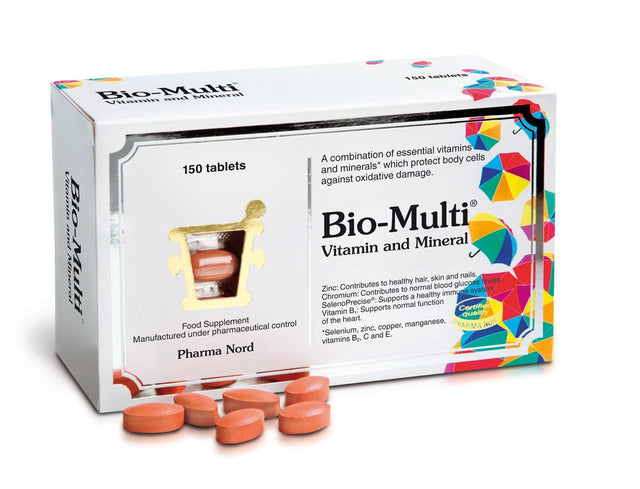 Pharma Nord Bio-Multi Vitamin & Mineral, 150 Tablets