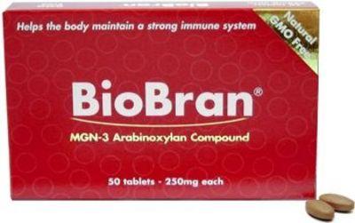BioBran (MGN-3), 250mg, 50 Tablets
