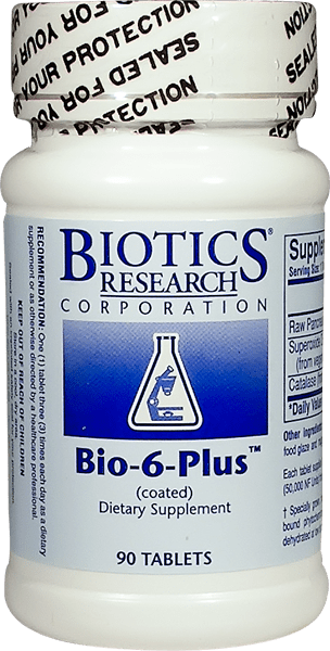 Biotics Research Bio-6-Plus, 90Tabs