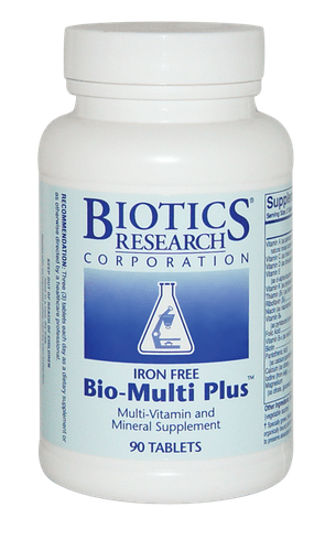 Biotics Research Bio-Multi-Plus - Iron & Copper Free, 90Tabs