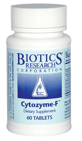 Biotics Research Cytozyme-F, 60Tabs