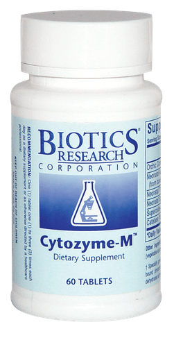 Biotics Research Cytozyme-M, 60Tabs