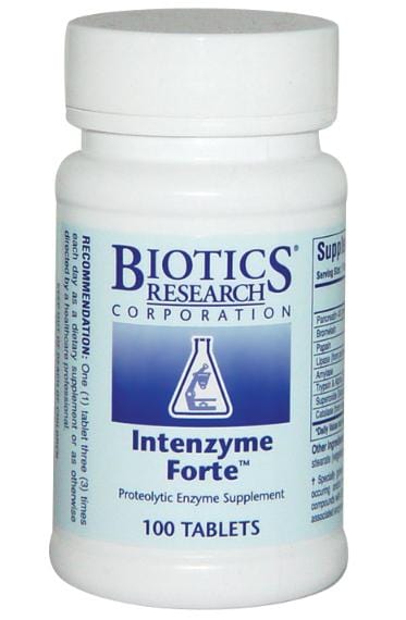 Biotics Research Intenzyme Forte, 100Tabs